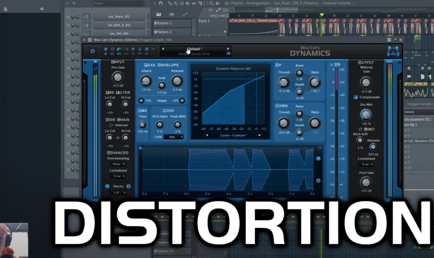 Distortion: Blue Cat’s Dynamics As a Waveshaper