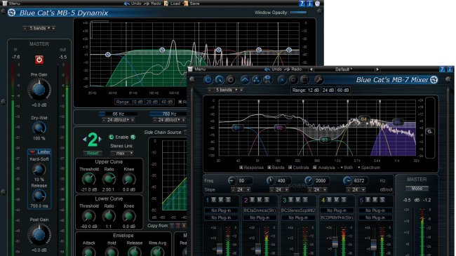 Blue Cat's MB Dynamix Pack - Essential plugins for Multiband Dynamics Processing (VST, AU, RTAS, DX)