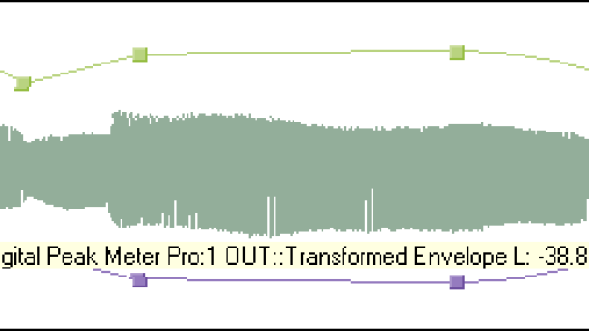 Blue Cat's DP Meter Pro - Peak, RMS, Crest factor and Dynamic Range Monitoring, with MIDI CC or Automation Generation