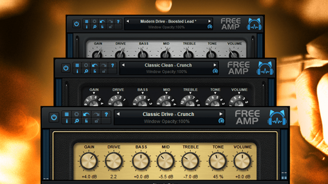 Blue Cat's Free Amp - The Free Guitar Amp Sim Plug-In (VST, AU, AAX, VST3) (Freeware) Blue Cat's Free Amp - The Free Guitar Amp Sim Plug-In (VST, AU, AAX, VST3) (Freeware)