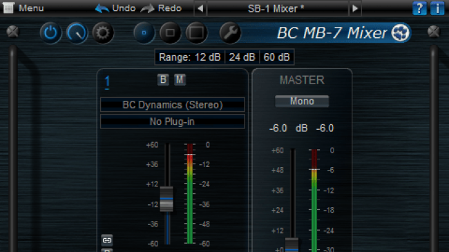 SB-1 Mixer Skin for Blue Cat's MB-7 Mixer, by Blue Cat Audio